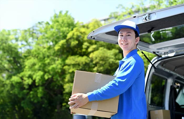 遠方からのご依頼も安心